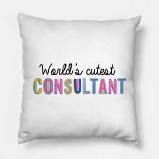 Consultant Gifts | World's cutest Consultant Pillow