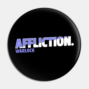 Affliction Warlock Pin