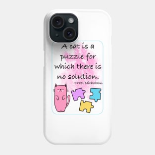 Cute Cat Quote Phone Case