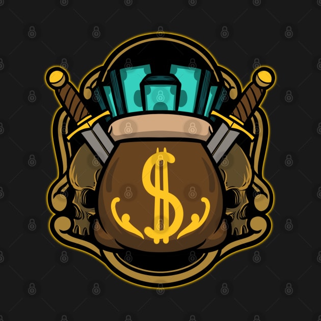 money bag logo by Behold Design Supply