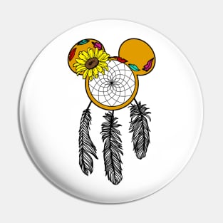 Colors of the Wind Dream Catcher Pin