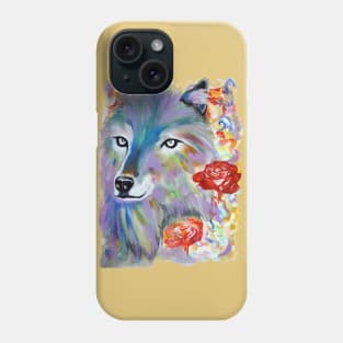 Fox and roses Phone Case