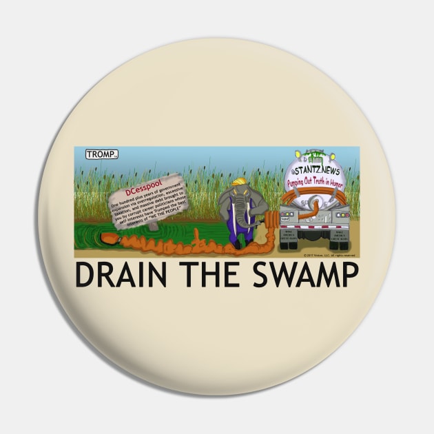 Drain the Swamp Pin by VinnyDee78