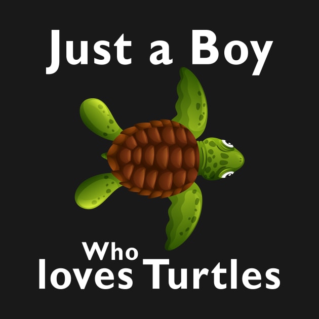 Just a Boy who loves Turtles by MFK_Clothes