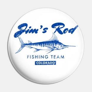 Jim’s Rod Fishing Team 2 Vintage Pin