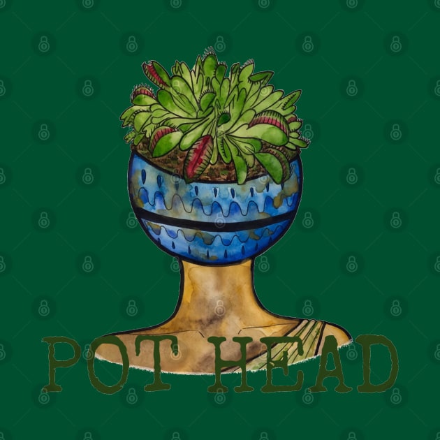 Venus Flytraps Pot Heads Plant Lady by JJacobs