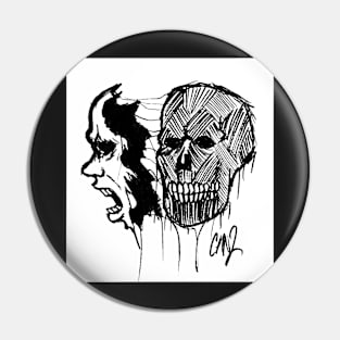 Face Off Pin