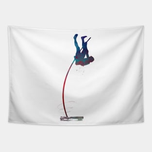 Pole vault #polevault #sport #athletics Tapestry