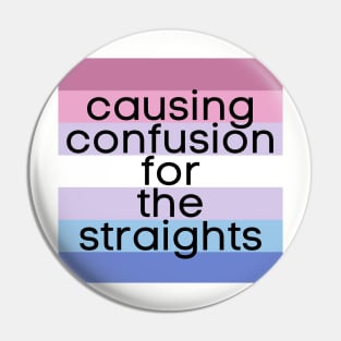 Causing Confusion for the Straights Bigender Pin