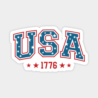 USA 1776 - Fun 4th of July Magnet