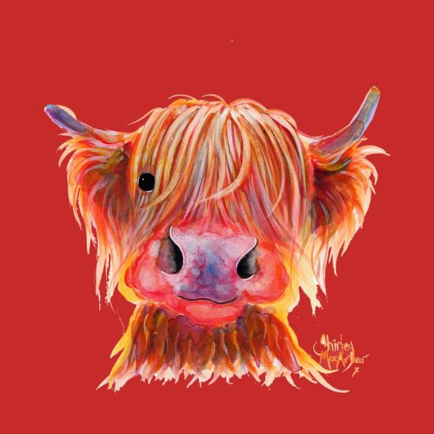 SCoTTiSH HiGHLaND CoW ' CHiLLi CHoPS ' by ShirleyMac