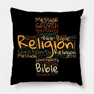 Fall For Jesus Christian Quote Pillow