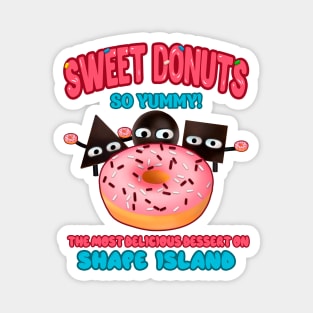 Shape Island Donuts Magnet