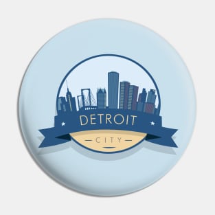 Detroit Pin