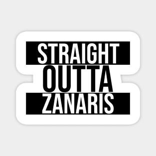 Straight Outta Zanaris Magnet