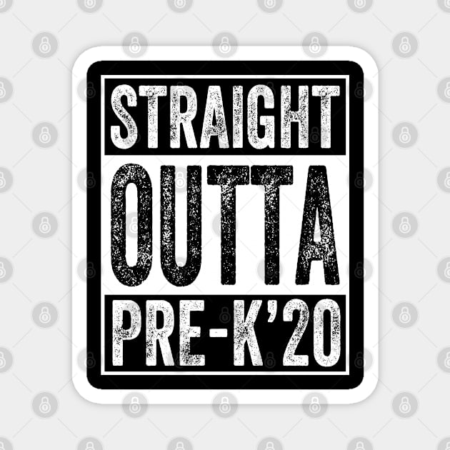 straight outta pre-k'20 Magnet by Attia17