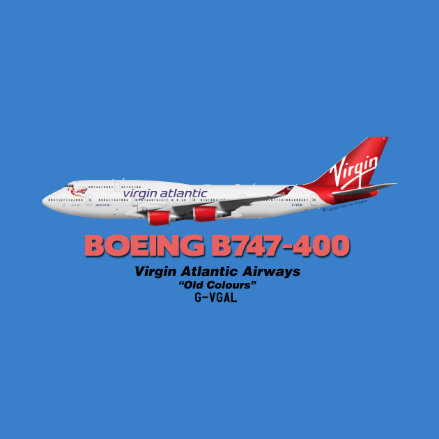 Boeing B747-400 - Virgin Atlantic Airways "Old Colours" by TheArtofFlying