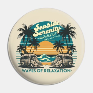 Seaside serenity Pin