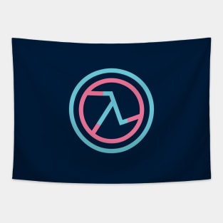 Half Life Lambda Symbol Tapestry