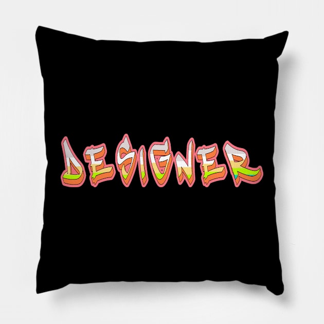 Designer Pillow by Orchid's Art