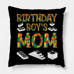 Birthday Master Brick Block Builder Pillow