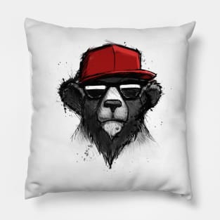 bear with hat Pillow