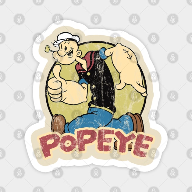 the sailor man - popeye Magnet by Colana Studio