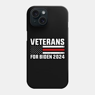 Veterans for Biden 2024 Phone Case