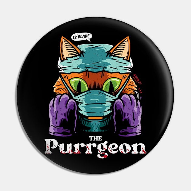 The Purrgeon Pin by leynard99