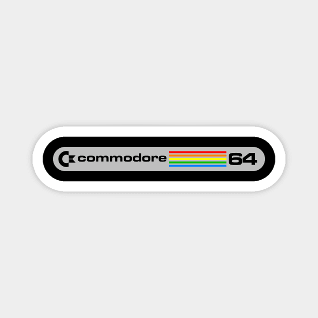 Commodore 64 - Version 4 Magnet by RetroFitted