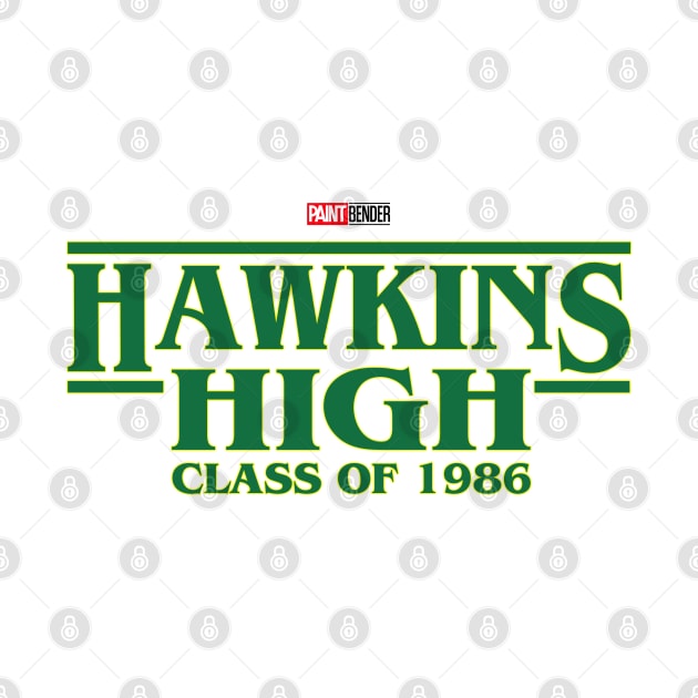 Hawkins High School Class of ‘86 Stranger Things Vecna Upside Down by ArtIzMuzikForTheEyez