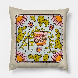 Aquarius Cactus Pillow