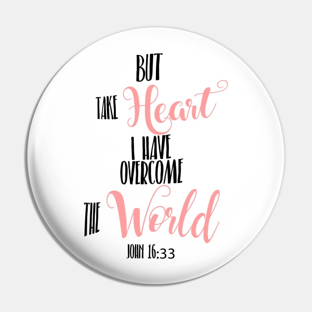 John 16:33 Hand Writing Bible Verse Pin by JakeRhodes