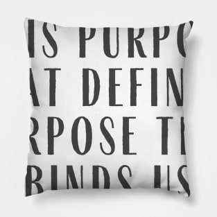 Purpose Pillow