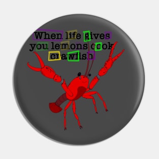 Crawfish season Pin