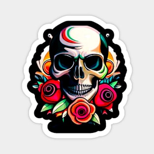 Happy Skull Magnet