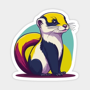 Cute Ferret Magnet