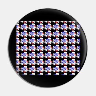 Caffeine Molecule Chemistry Pin