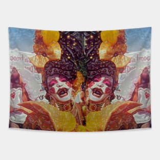 1980 vintage drag queen Tapestry