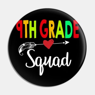 6th Grade Squad Teacher Back To School Pin