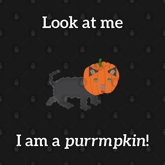 Look at me. I am a purrmpkin! by wagnerps