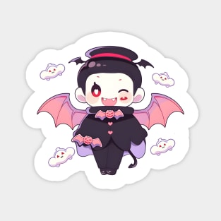 Vampire Halloween Shirt Magnet