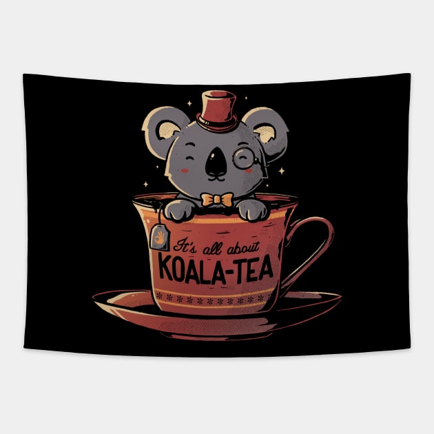 Koala-Tea Tapestry by eduely