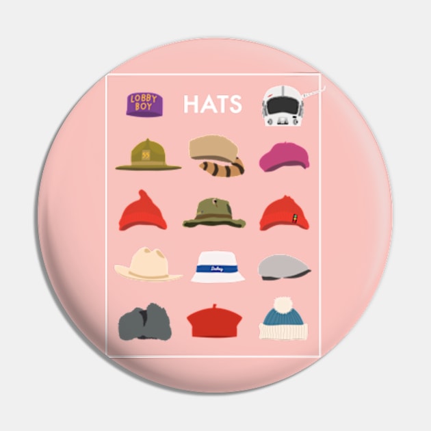 Hats Pin by Plan8