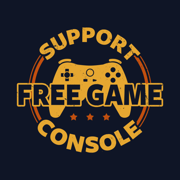 Funny Gamer Console Protest Gaming Slogan Gift For Gamers by Originals By Boggs