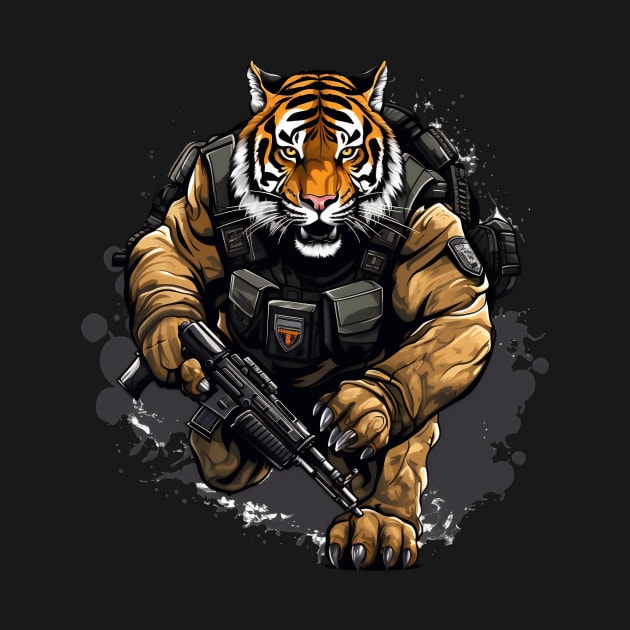 Tiger soldier by javierparra