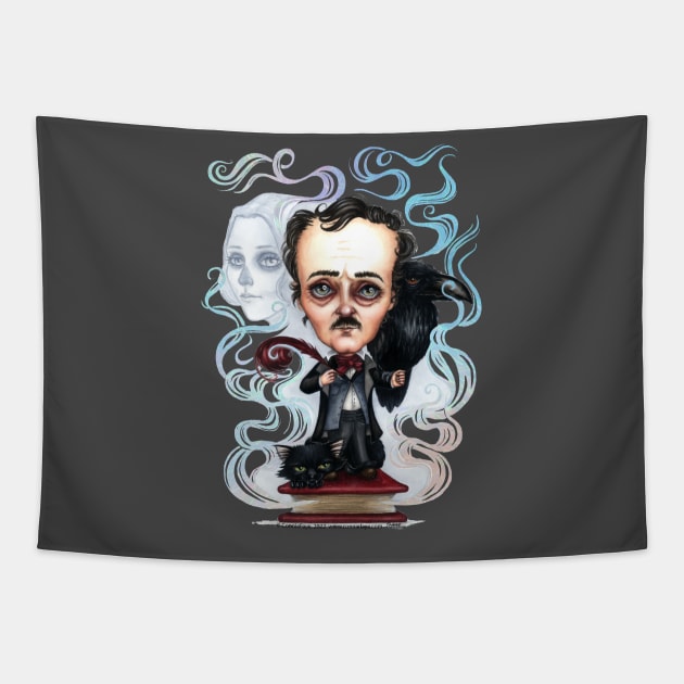 Nevermore Tapestry by ConnieFaye