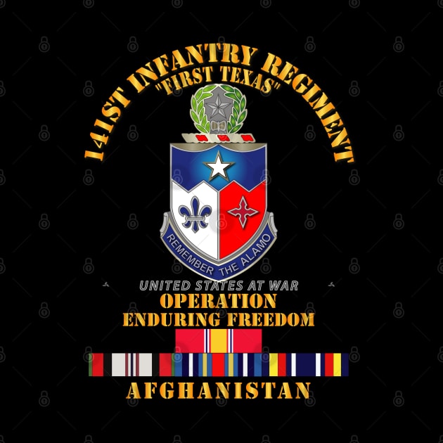 141st Infantry Regiment - OEF - Afghanistan w SVC by twix123844