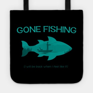 Gone Fishing Tote