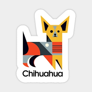 Chihuahua Robot Dog Owner Vintage Funny 1970s Chihuahua Magnet